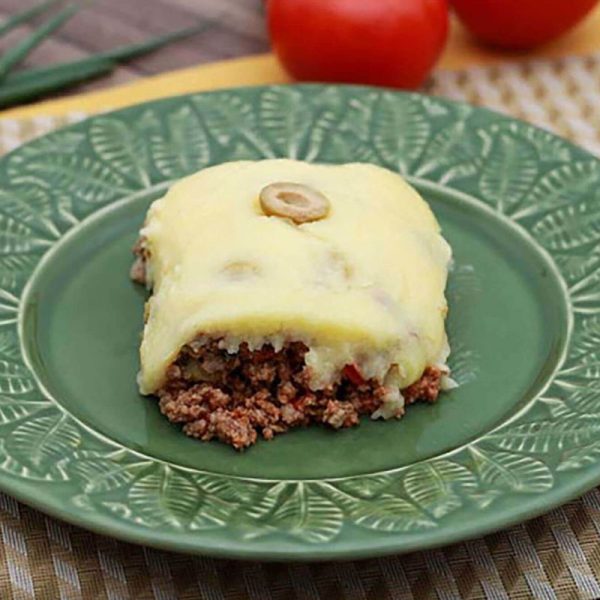 Escondidinho Fit de Carne com Mandioca