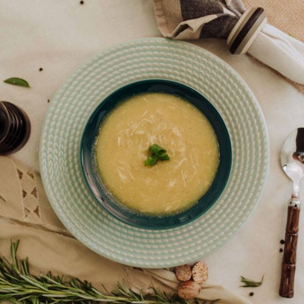 Sopa de Mandioquinha com Frango