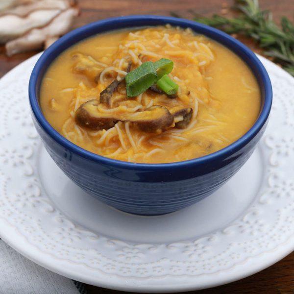 Sopa Oriental com Shitake