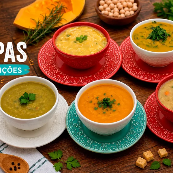 Kit Sopas - Mais Pedidas - Com Proteína Animal
