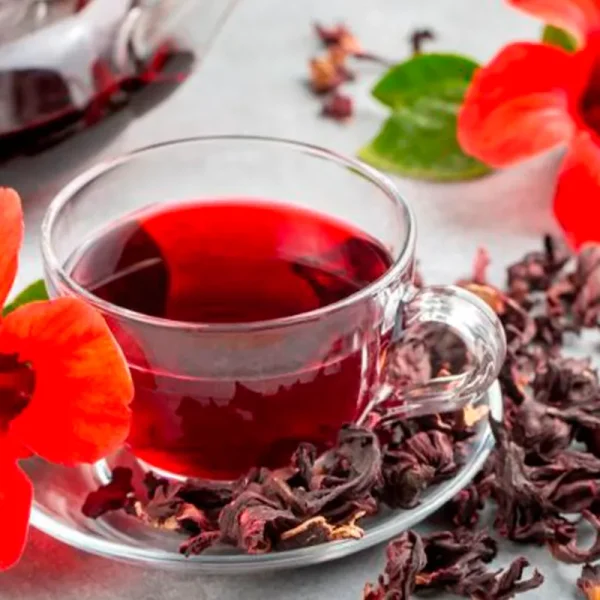 Chá de hibisco