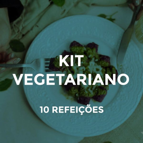 Kit Vegetariano - 10 Refeições